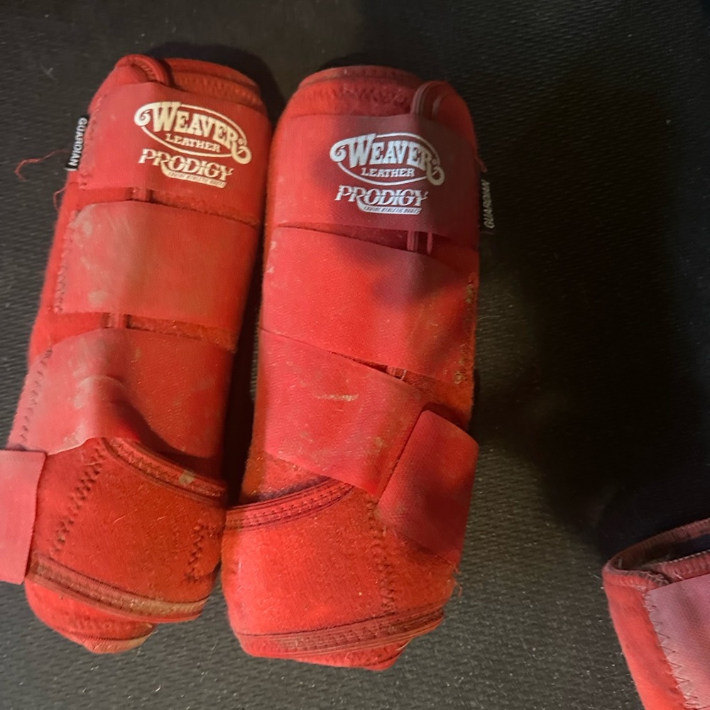 Weaver Leather Prodigy Red Horse Boots